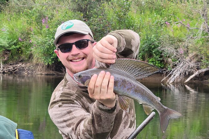 1/2 Day Fairbanks Fishing Trip W/ transportation - What you’ll do on the water (wade fishing, not boat daydreams)