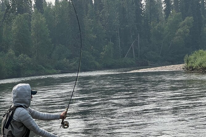 1/2 Day Fairbanks Fishing Trip W/ transportation - Fly fishing vs spin casting: learning that actually sticks