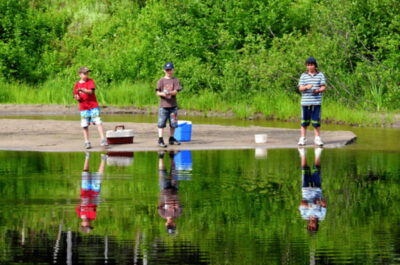 15 min. Tadoussac : Trout Fishing Experience - Meeting Point: Plan To Arrive Early