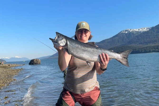 3 Hour Fishing Experience/Class in Juneau - 3 Hours of Shoreline Fishing Class: Fly Casting or Spinning Reels