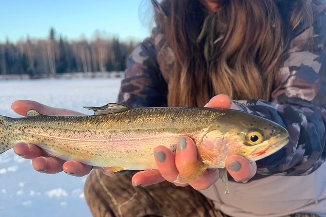 3 Hour Ice Fishing Experience - Gear and instruction: how first-timers get traction