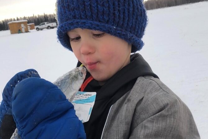 3 Hour Ice Fishing Experience - Catch and release, plus the cook-your-catch option