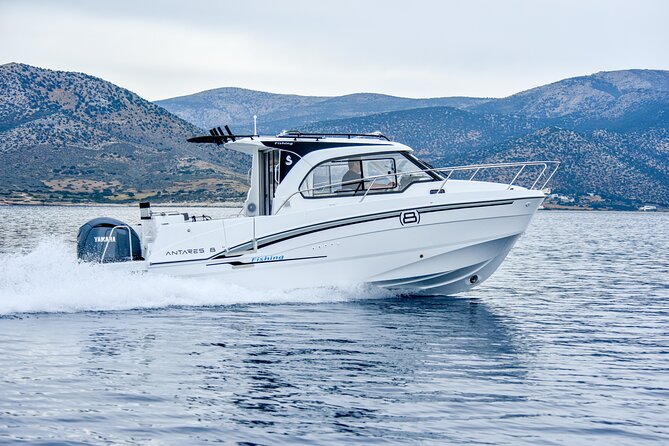 4-Hour Private Fishing Experience in Naxos - Leaving the port: finding fish with a fishfinder