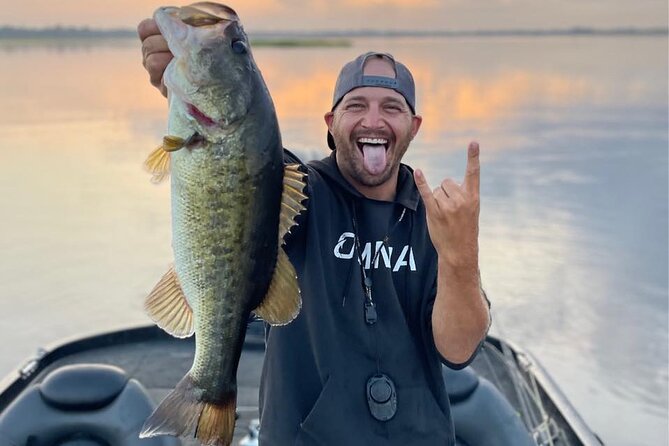 4 Hours Morning Bass Fishing in Orlando - Morning Bass Fishing Starts at 6:30 in Kissimmee
