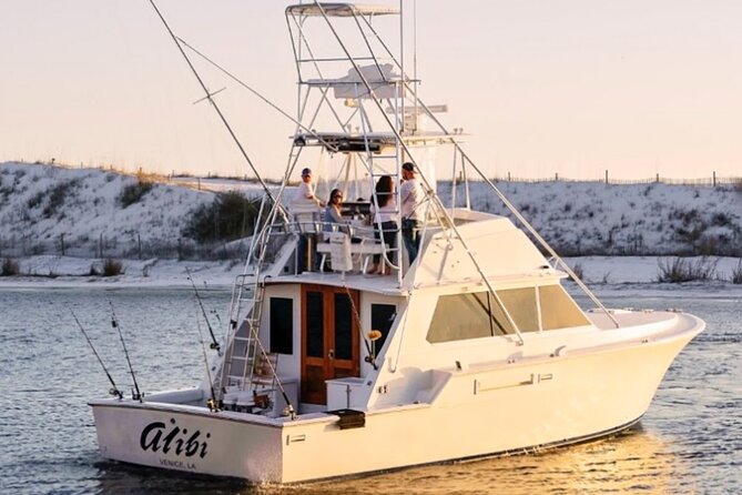 6 Hour Family Fun Fishing Charter on a 42’ Sportfish ,Alibi - Getting Off the Dock: Meeting at 314 Harbor Blvd and What to Expect First