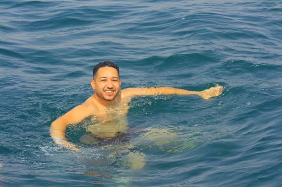 Agadir: Boat Tour with Lunch, Fishing & Jetski - The swimming stop: cool off without turning it into a gym session