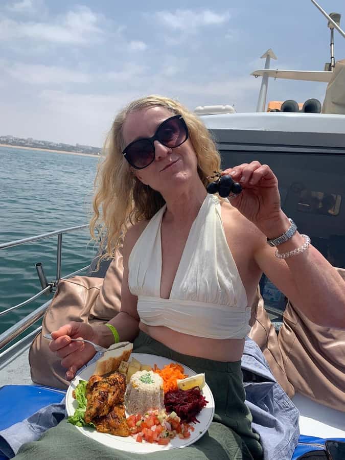 Agadir: Boat Trip with Fishing, Swimming, and BBQ Lunch - Swimming stop in open Atlantic water: pack for sun and decide fast