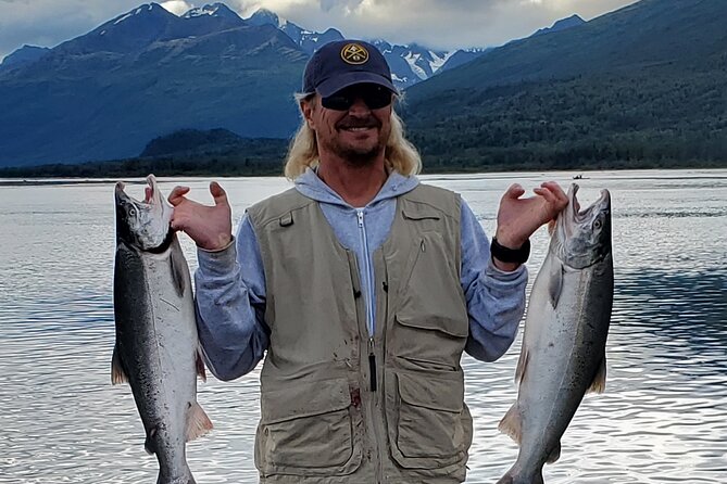 Alaskan Salmon 8-Hour Fishing Experience - On-the-Bank Coaching for First-Timers (and People Who Know Their Stuff)