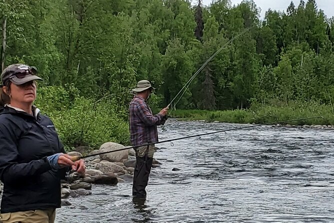 Anchorage Guided Fly-fishing with transportation - Timing, Trail Footing, and What Your Body Should Be Ready For