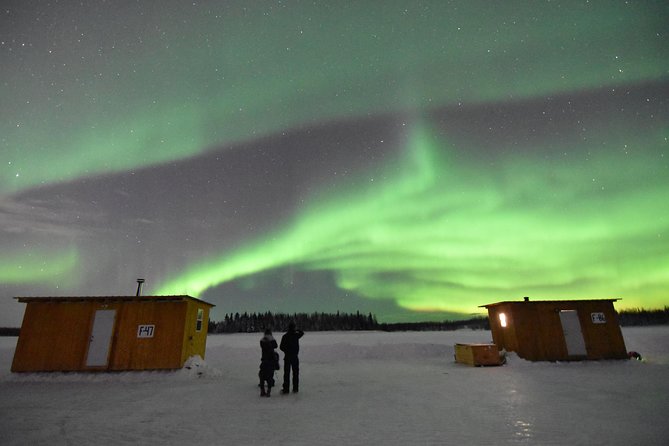 Aurora Borealis Viewing and Ice Fishing Adventure - Northern Lights in a remote dark area: what to expect and what to keep realistic
