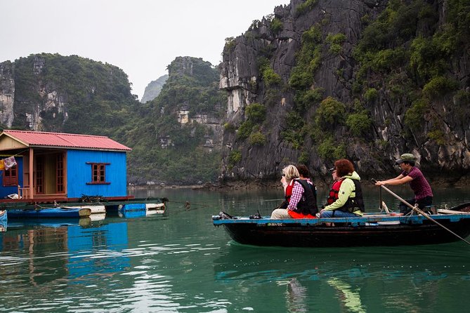 Bai Tu Long bay Deluxe cruise 2D1N: fishing villages, meals, cave, kayaking - Day 2 Early Morning: Tai Chi, Western-Style Breakfast, and the Fishing Village Row