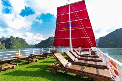 Bai Tu Long Luxury Day Cruise - Fishing Village, Kayak - Board the Amazing Sails Explorer and start cruising