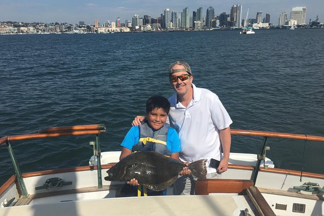 Bay Fishing Charter - San Diego Bay fishing in a tight, 4-hour loop