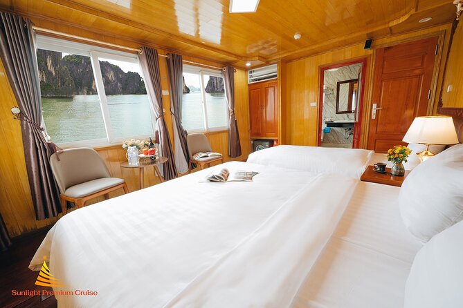 Best Lan Ha Bay Cat Ba Cruise 2 Days 1 Night Less touristy - Day 1 on the water: Lan Ha Bay cruising and Ba Trái Đào Beach