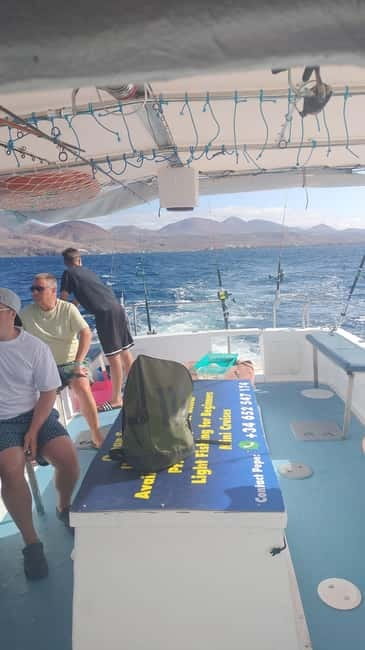Bottom fishing & light trolling Puerto Calero, Lanzarote - Getting started right: Pepe and Jordan’s short, useful briefing