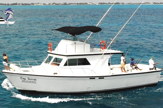 Cancun fishing charter if you don't fish you don't pay 46ft yacht 12pax 25P14 - Key things that make this charter worth a close look