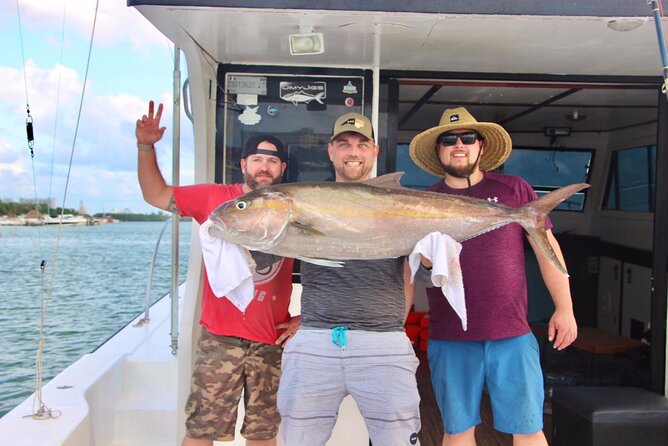 Cancun fishing charter if you don't fish you don't pay 46ft yacht 12pax 25P14 - The species list around Cancun and Isla Mujeres (and what to aim for)