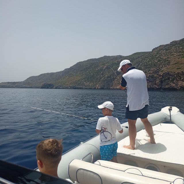 Chania: Private Boat Fishing Trip - The Sea Lesson: Jigging, Spinning, and Bottom Fishing