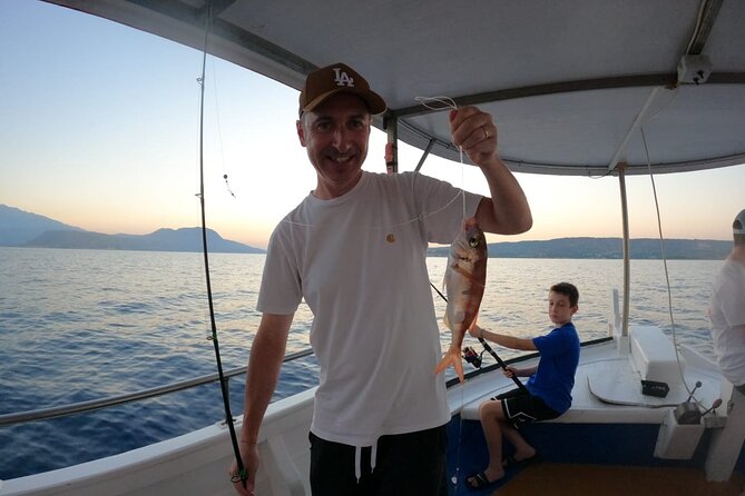 Chania Sunset Rod Fishing Experience - What to bring for Kalyves sunset fishing (towels, swimwear, and common sense)