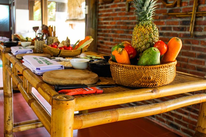 Cooking Class Hoi An:Local Market, Basket Boat, Fishing & Cooking - Cam Thanh Basket Boats and Nipa Palm Craft Stops