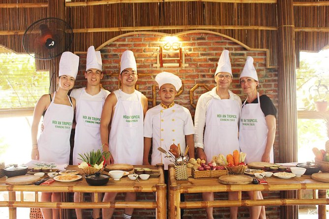 Cooking Class Hoi An:Local Market, Basket Boat, Fishing & Cooking - The Cooking Class: 4 Dishes, 8 Vietnamese Foods