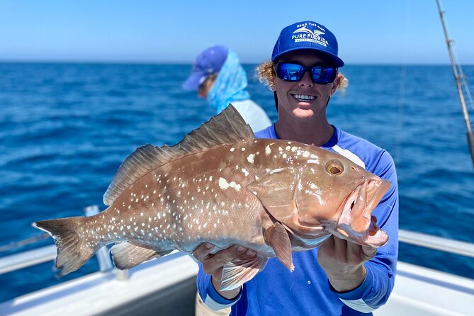 Deep Sea Fishing EIGHT Hour - What You Might Catch: Grouper, Snapper, and More