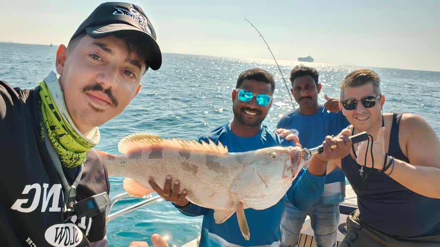 Dubai: Private Deep Sea Fishing Trip with BBQ of Catch - Meeting at Dubai Harbour: where the day starts smooth