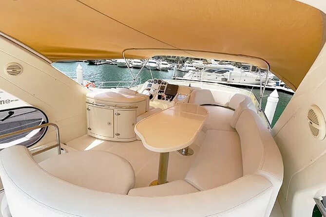 Dubai Private Luxury Yacht Tour with Fishing Facilities - Dubai Marina Yacht Time: private, low-stress luxury for up to 10