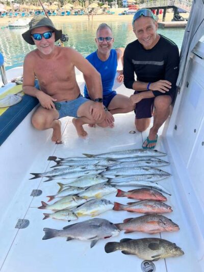 Dubai's BEST Fishing Charter – No Fish, No Pay! - What you can catch: hamour, barracuda, and more
