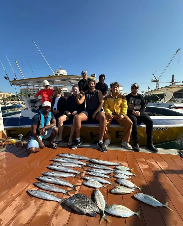 Dubai's BEST Fishing Charter – No Fish, No Pay! - Your 4-hour rhythm on the water