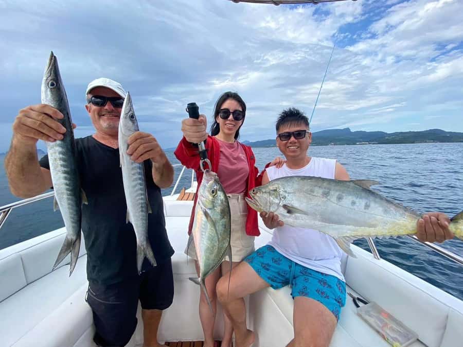 Fishing at Krabi : Full day - On the Water: Fishing in the Andaman Sea With Gear Provided
