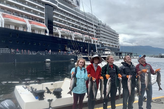 Fishing Charter in Ketchikan, Alaska - Target species: salmon, halibut, rock fish, and lingcod