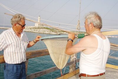Fishing Experience - Trabucco San Lorenzo - The 6:00 pm session at Baia San Lorenzo