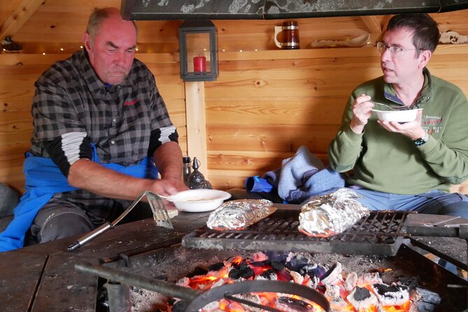 Fishing from shore - Traditional Norwegian cooking: the fire meal you came for