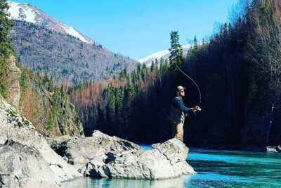 Fishing Package Rental in Anchorage: Chestwader & Spinning Rod/Reel Combo - Picking Up at 540 W Potter Dr: Gear Fit Plus Practical Coaching