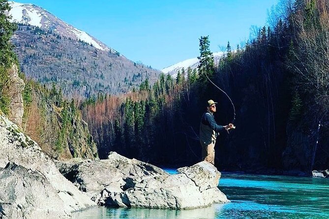 Fishing Package Rental in Anchorage: Chestwader & Spinning Rod/Reel Combo - Picking Up at 540 W Potter Dr: Gear Fit Plus Practical Coaching