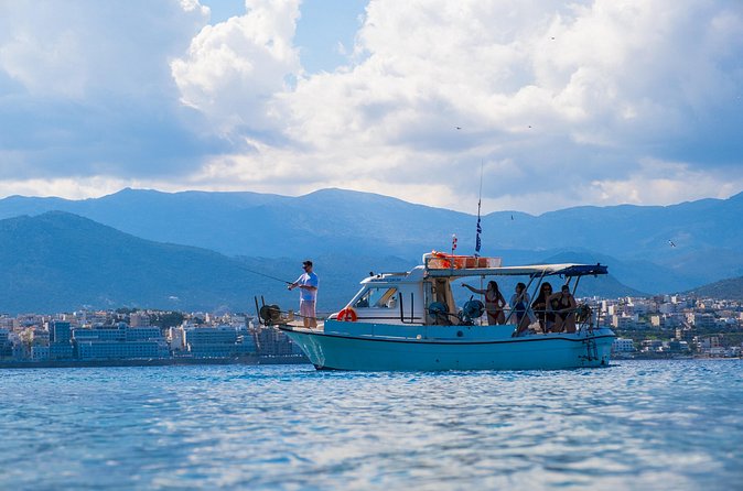 Fishing Trips with Sightseeing at Agios Nikolaos - Stop 1: Mirabello Bay (about 1 hour) where fishing meets the scenery