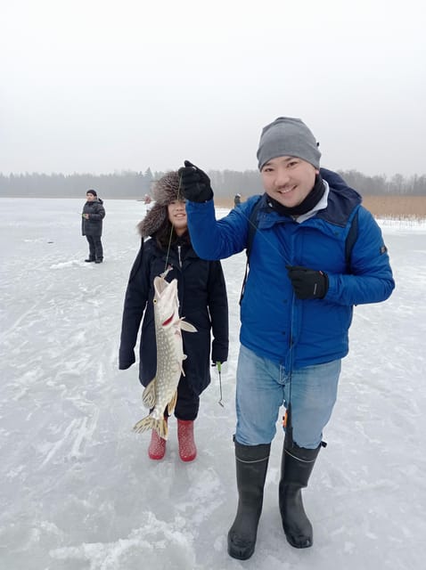 From Helsinki: Bodom Lake Ice Fishing with Food & Drinks - From Storyville to the lake: getting there without fuss