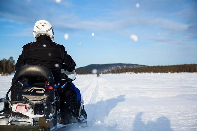 From Ivalo: Ice Fishing Safari to Lake Inari, reindeers & lunch - Ice Fishing on Lake Inari: Learning the Rhythm of Waiting