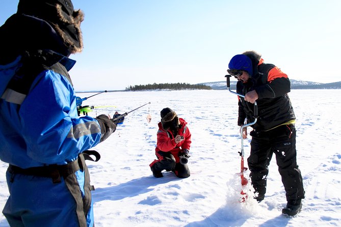 From Saariselkä: Ice Fishing Tour to Lake Inari, reindeers &lunch - Ride the Sled to Lake Inari: Frozen Quiet You Can Actually Hear