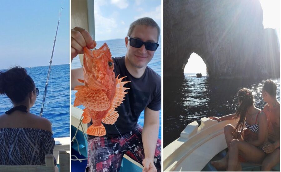 From Sorrento: Fishing in Capri with Lunch - Lunch onboard: spaghetti plus the catch of the day