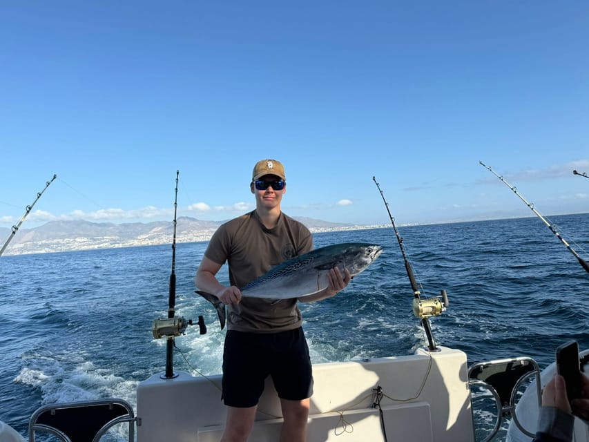 Fuengirola: 4h Trolling Fishing Trip with Snacks and Drinks - Key highlights to know before you go