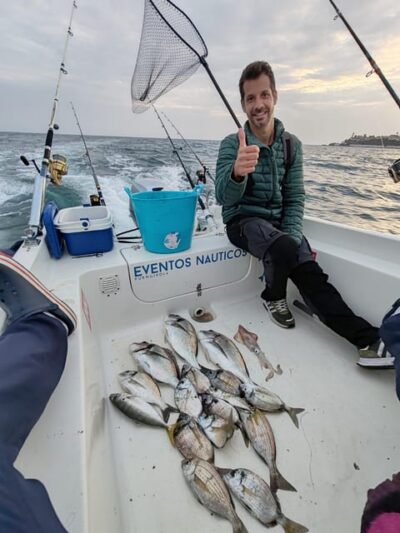 Fuengirola: Bottom Fishing with Jigging and Squid, 2, 4 and 6 hours - What you can catch: mackerel, horse mackerel, bream, breca
