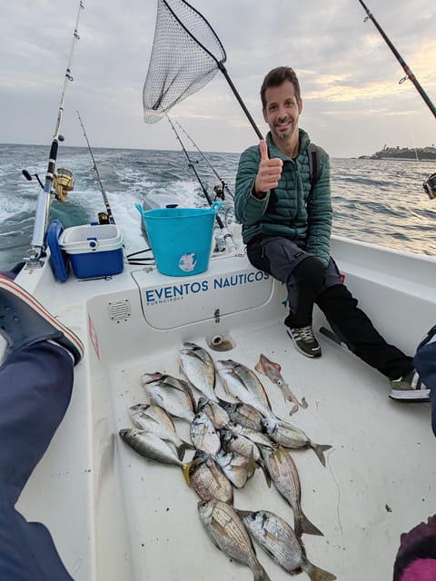 Fuengirola: Bottom Fishing with Jigging and Squid, 2, 4 and 6 hours - What you can catch: mackerel, horse mackerel, bream, breca