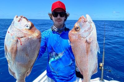 Full Day 9 Hour Offshore Fishing Charter - How the fishing plan works: outer reefs, deeper water, and changing targets