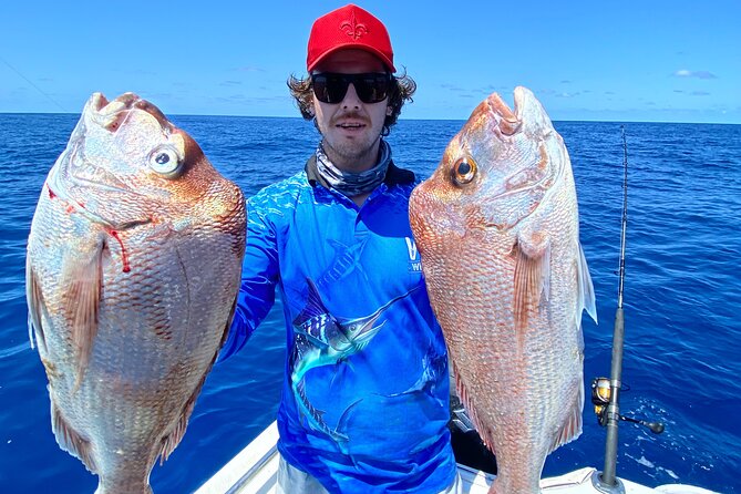 Full Day 9 Hour Offshore Fishing Charter - How the fishing plan works: outer reefs, deeper water, and changing targets