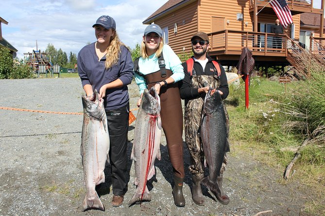 Full day Alaska Salmon Fishing on the Kenai Peninsula - Guides who focus on getting you hooked
