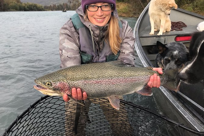 Full Day Canyon fishing trip - What you might see besides fish: bears and wildlife from a safe distance