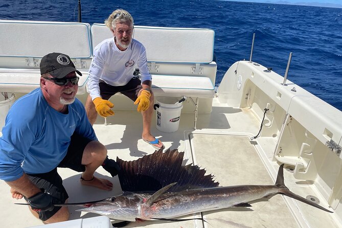 Full-Day Deep Sea Fishing Adventure in Sint Maarten - The fishing game plan: troll up top, then go deeper than 600 feet