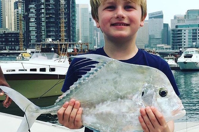 Go Fishing Dubai 5 hours Trolling & Regular Fishing - The views: not the main event, but nice when it happens